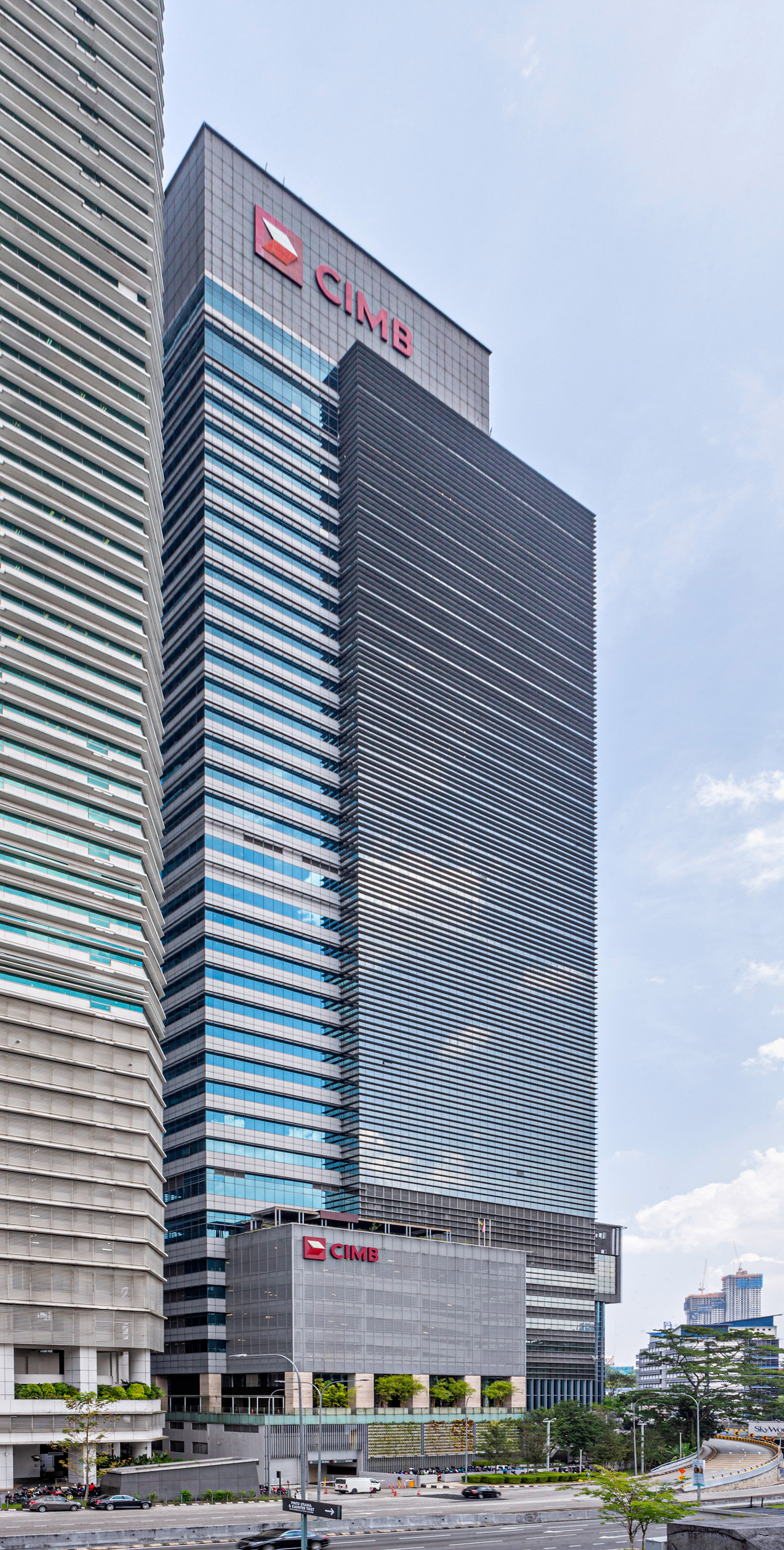 CIMB Headquarters, Kuala Lumpur - View from Muzium Negara. © Mathias Beinling